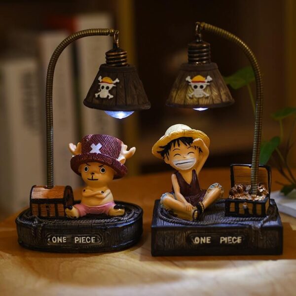 figura lampara luffy