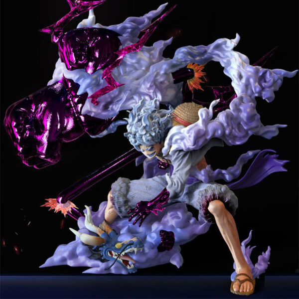 figura luffy gear 5 bandai
