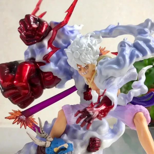 figura luffy gear 5 bandai