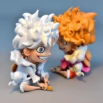 figura luffy gear 5 kawaii