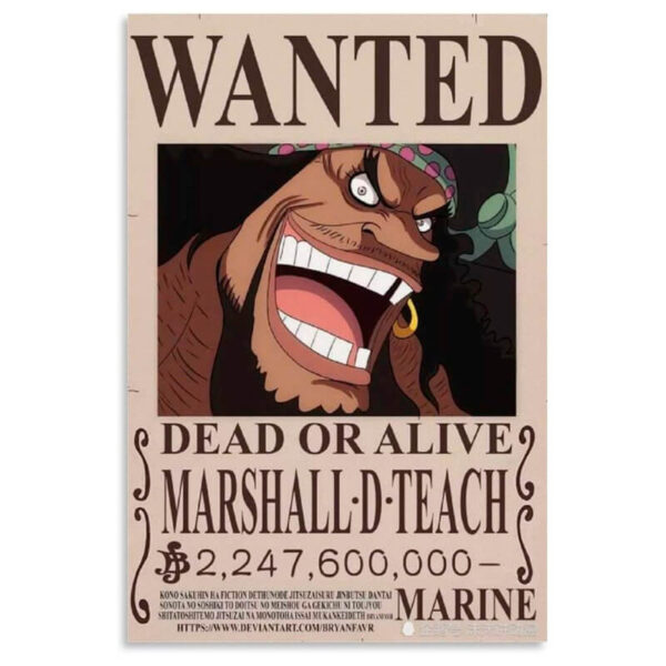poster wanted marshall d teach