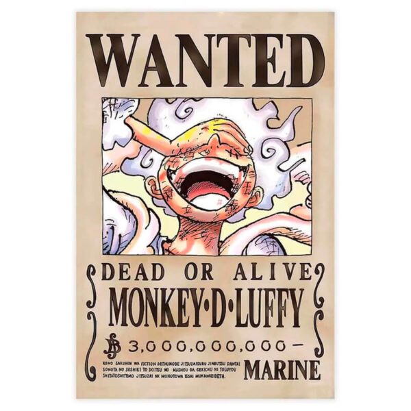 wanted luffy gear 5