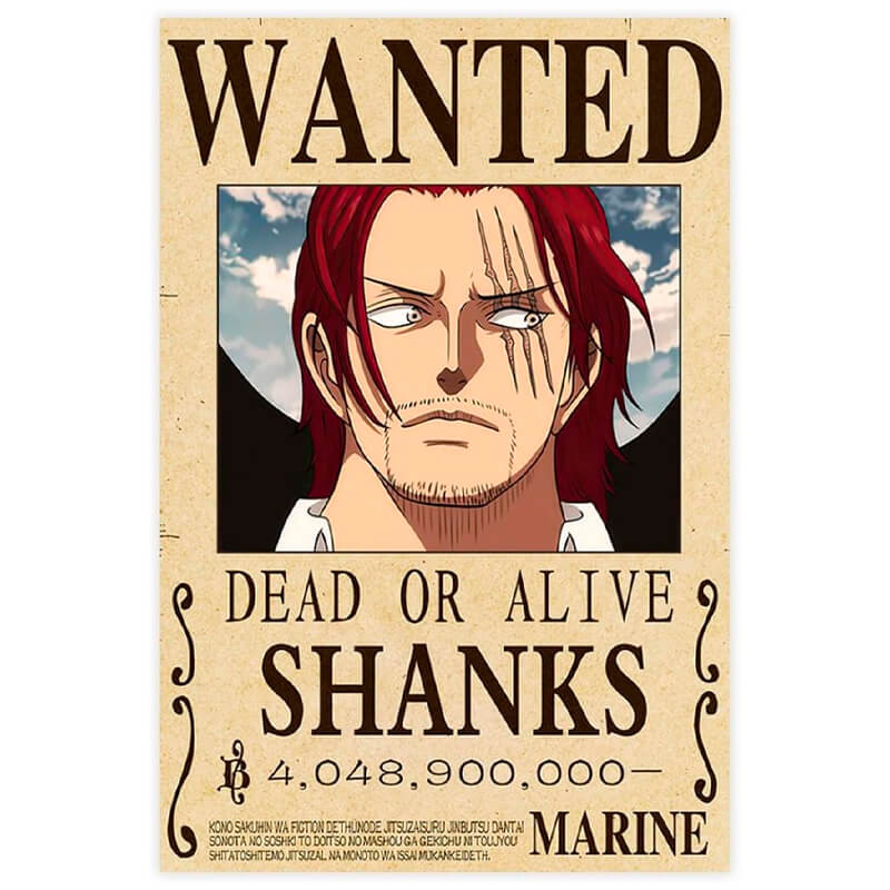 wanted shanks wanted shanks