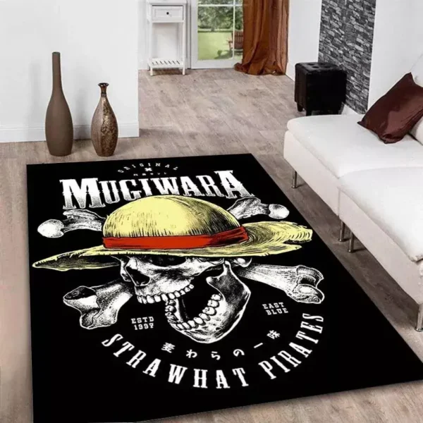 alfombra craneo one piece