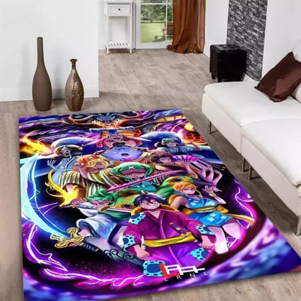 alfombra one piece chopper franky luffy
