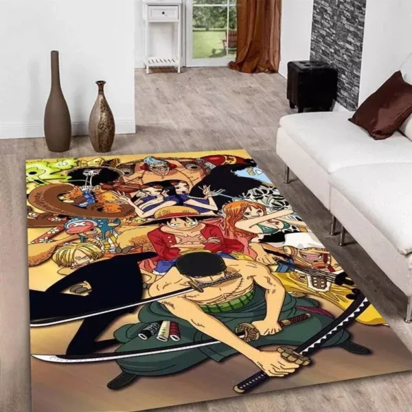 alfombra zoro luffy sanji nami