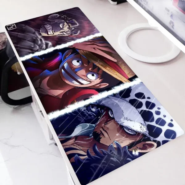 alfombrilla teclado one piece luffy kid law