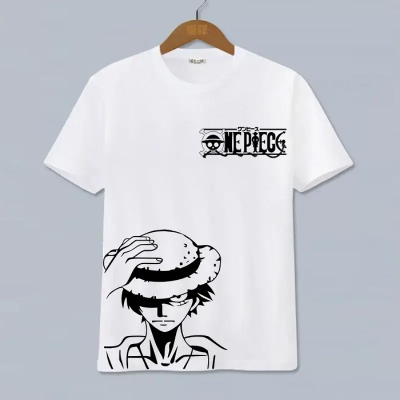 camiseta blanca luffy camiseta blanca luffy