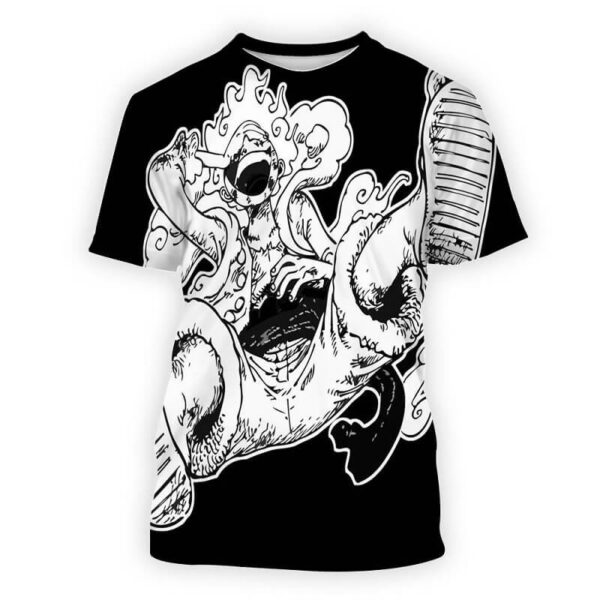 camiseta de luffy gear 5
