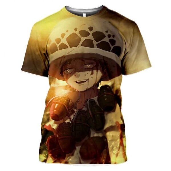 camiseta law one piece