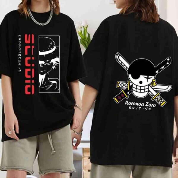 camiseta logo zoro