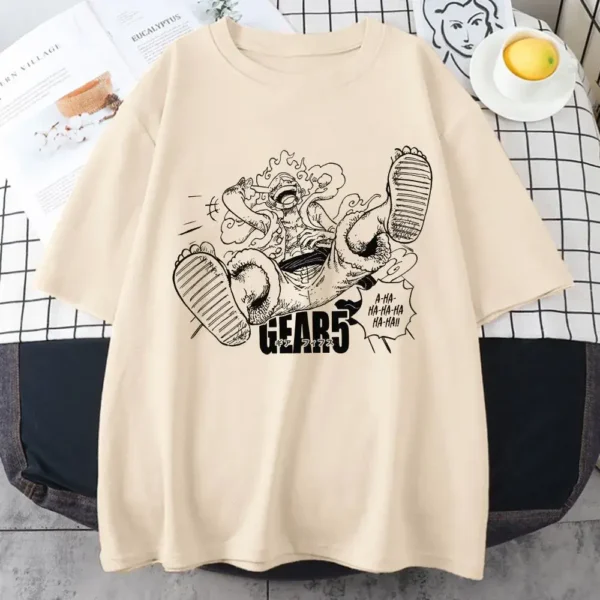 camiseta luffy gear 5