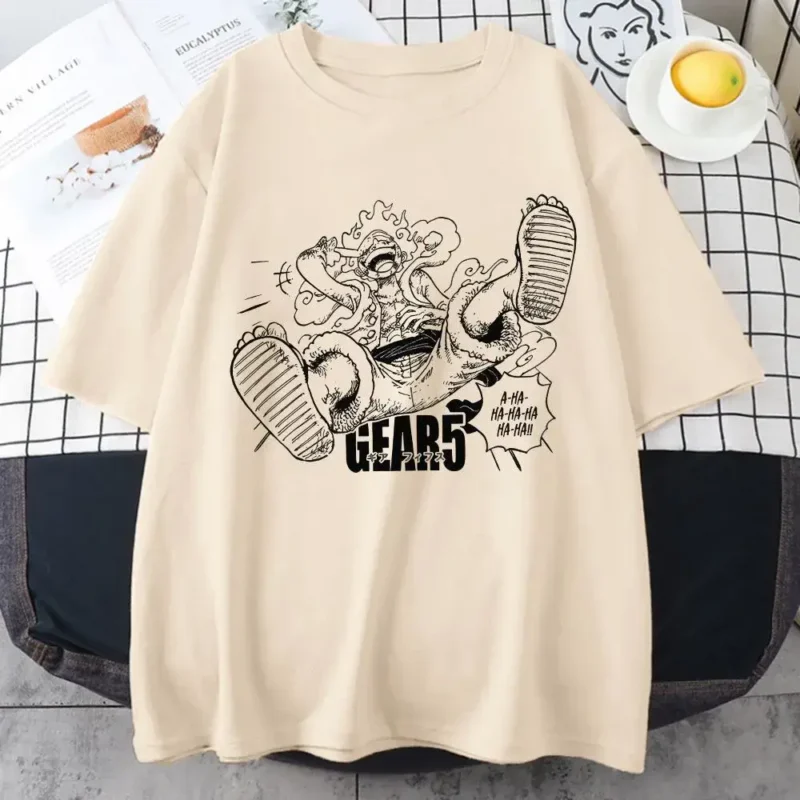 camiseta luffy gear 5