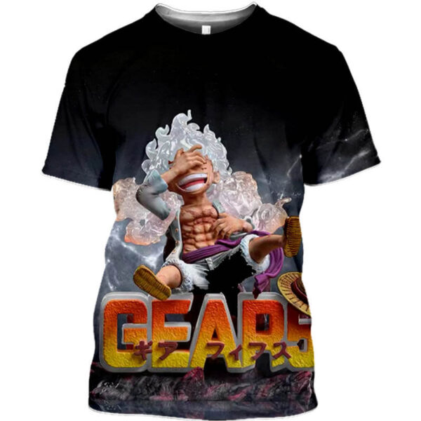 camiseta luffy gear 5 one piece