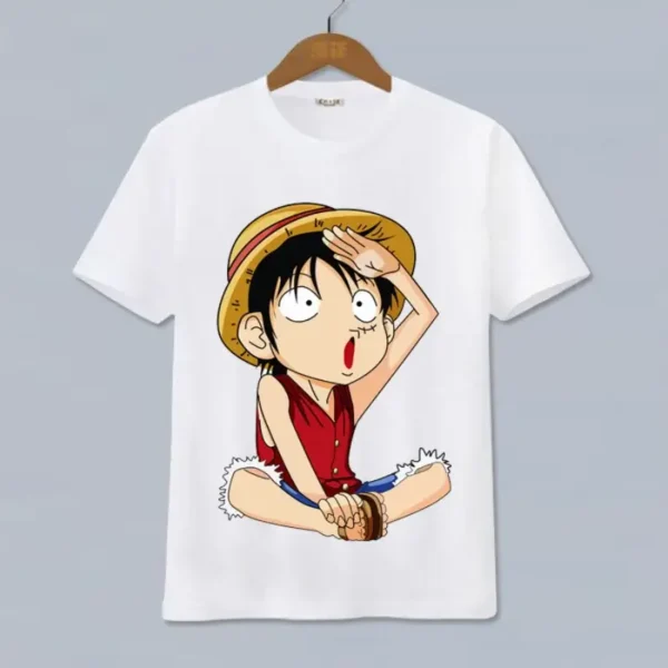 camiseta luffy infantil