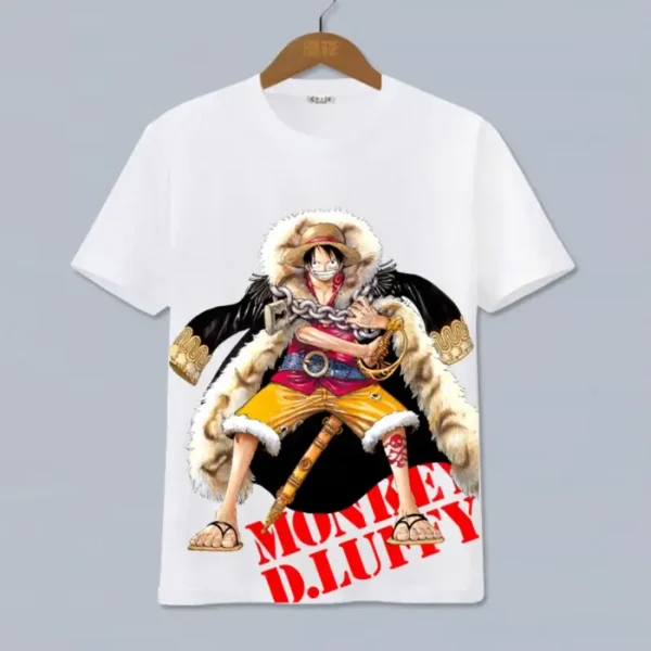 camiseta luffy rey pirata