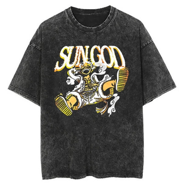 camiseta luffy sungod