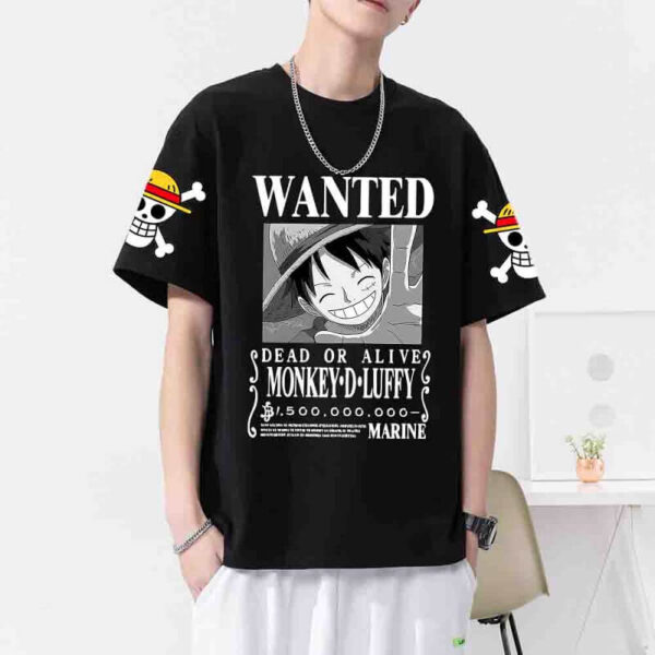 camiseta monkey d luffy