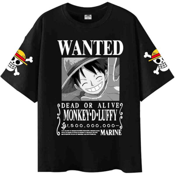 camiseta monkey d luffy