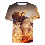 camiseta one piece ace