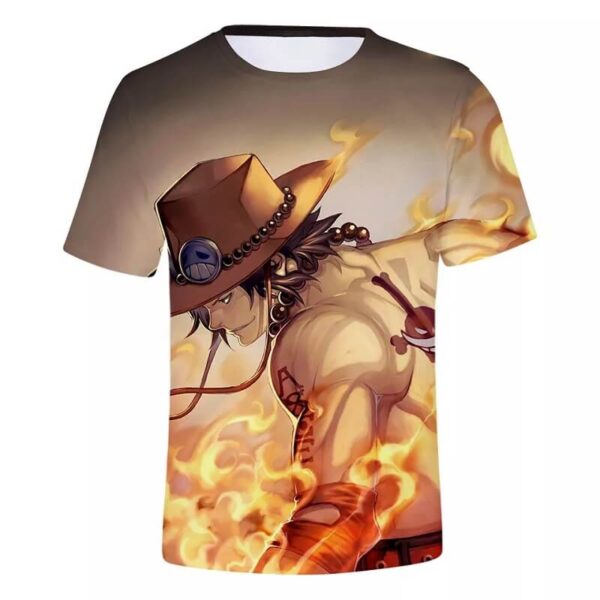 camiseta one piece ace