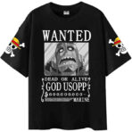 camiseta one piece god usopp