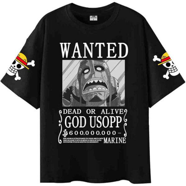 camiseta one piece god usopp