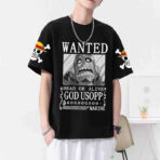 camiseta one piece god usopp