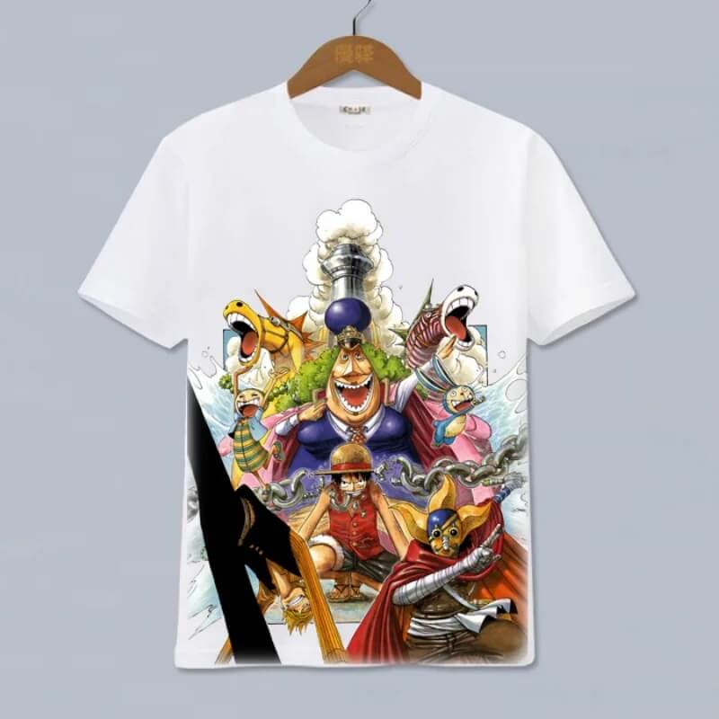 camiseta one piece mugiwara camiseta one piece mugiwara