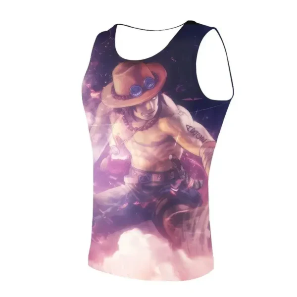 camiseta sin mangas ace one piece