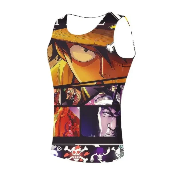 camiseta sin mangas de one piece