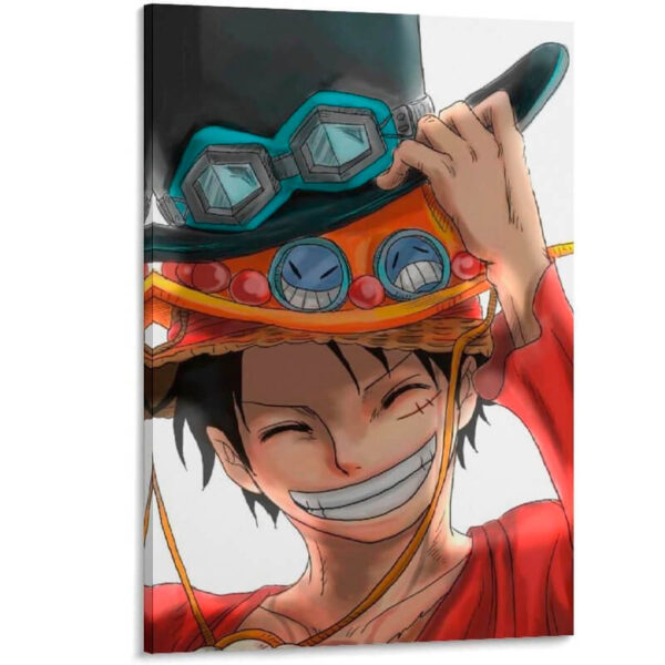 cartel de luffy