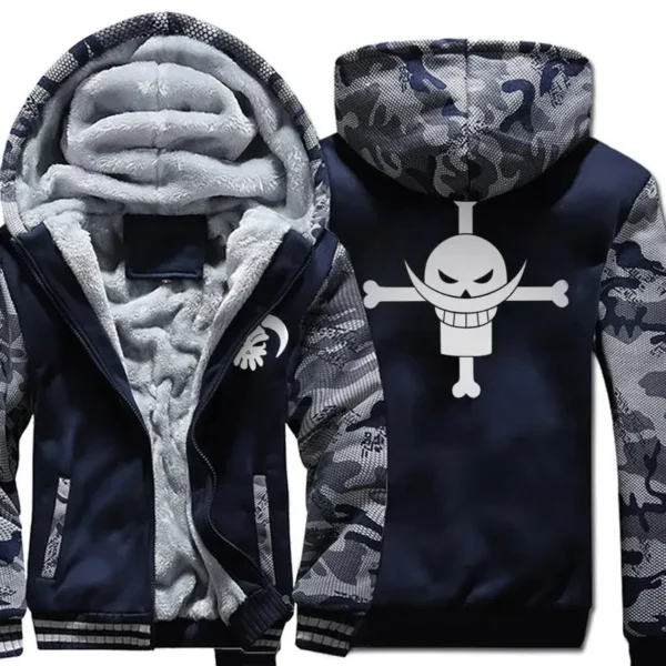 chaqueta barba blanca
