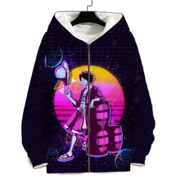 chaqueta monkey d luffy mugiwara