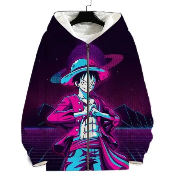 chaqueta one piece luffy