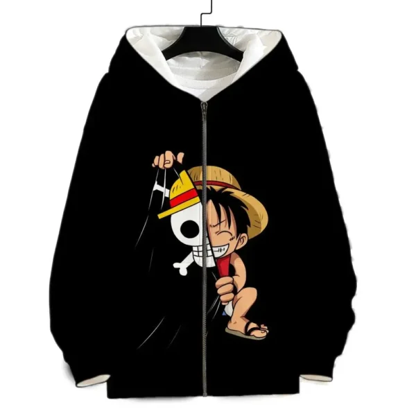 chaqueta one piece craneo