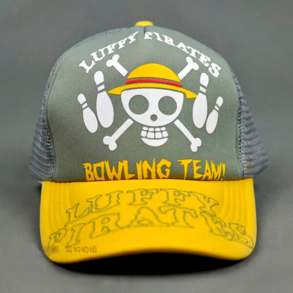 gorra one piece bowling team