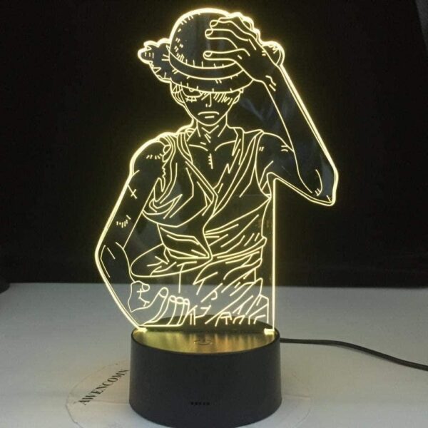 lampara one piece luffy