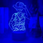 lampara one piece luffy