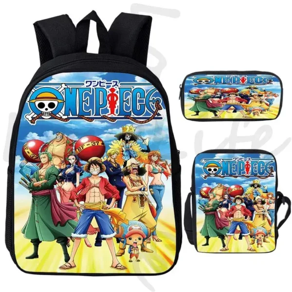 mochila de one piece tripulacion