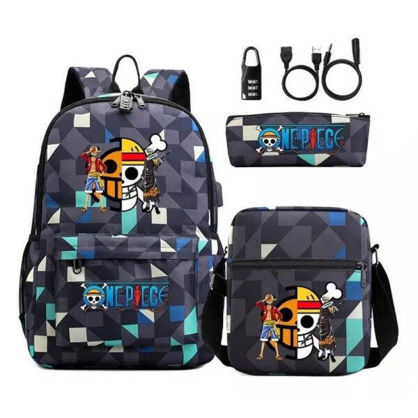 mochila one piece logo
