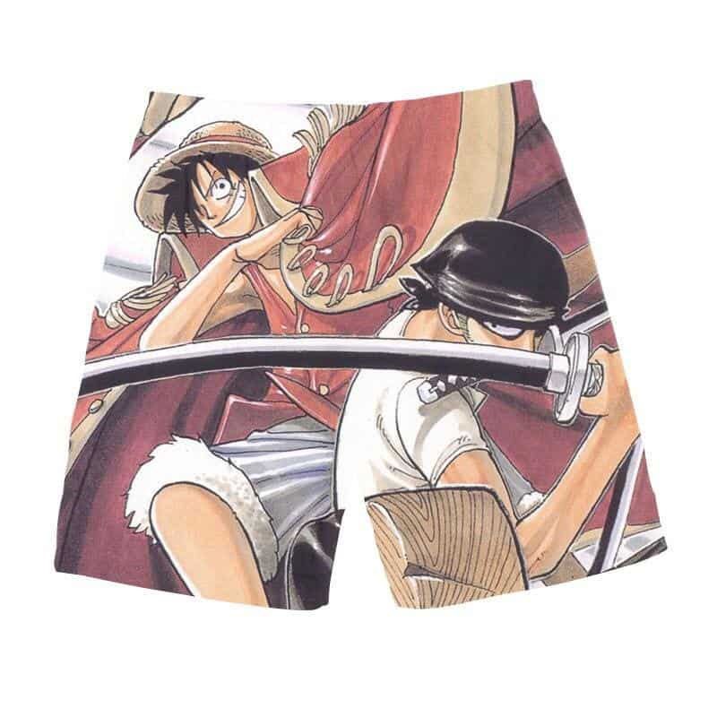 pantalon corto luffy zoro pantalon corto luffy zoro