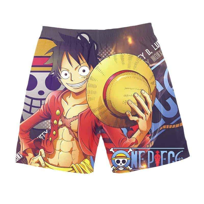 pantalon corto monkey d luffy pantalon corto monkey d luffy