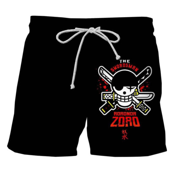 pantalon corto zoro logo