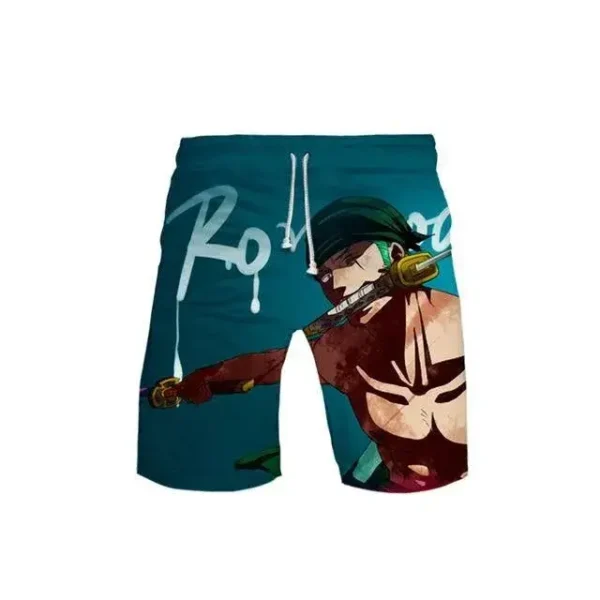 pantalon corto zoro roronoa