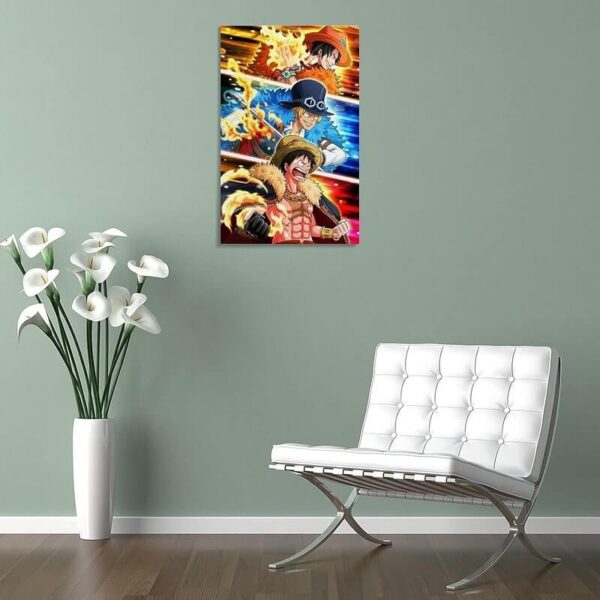 poster luffy ace sabo