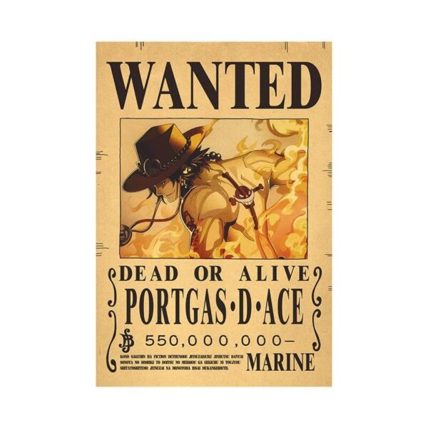 poster wanted ace