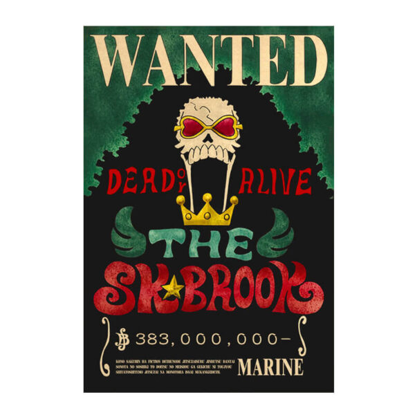poster wanted brook