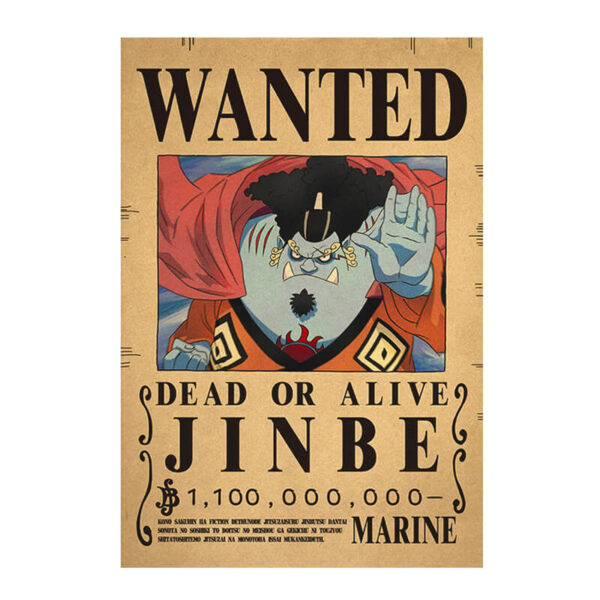 poster wanted jinbe