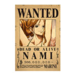 poster wanted nami